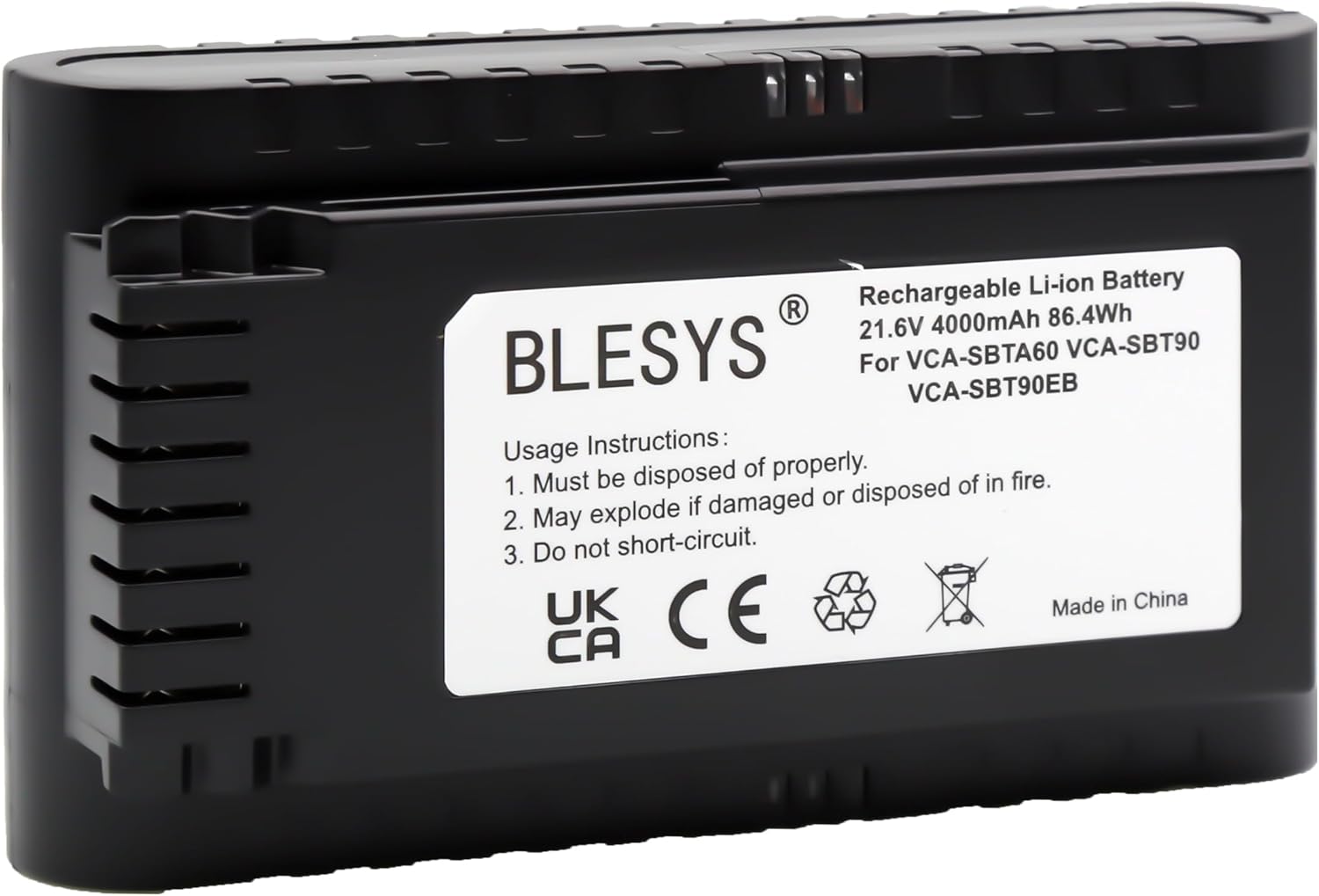 Blesys Batteria VCA-SBT90 per Samsung Jet 90/70/75 - immagine 1
