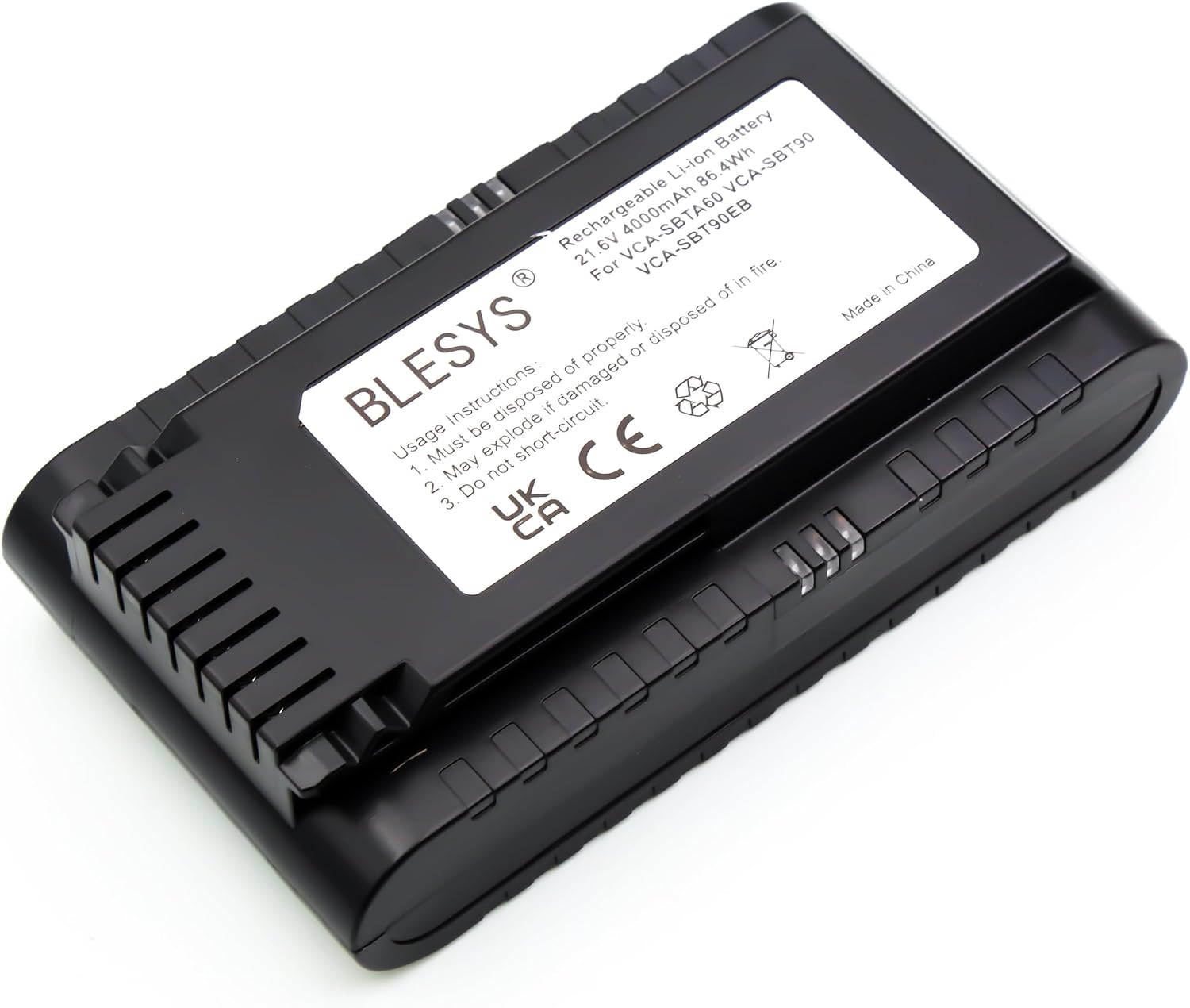 Blesys Batteria VCA-SBT90 per Samsung Jet 90/70/75 - immagine 5