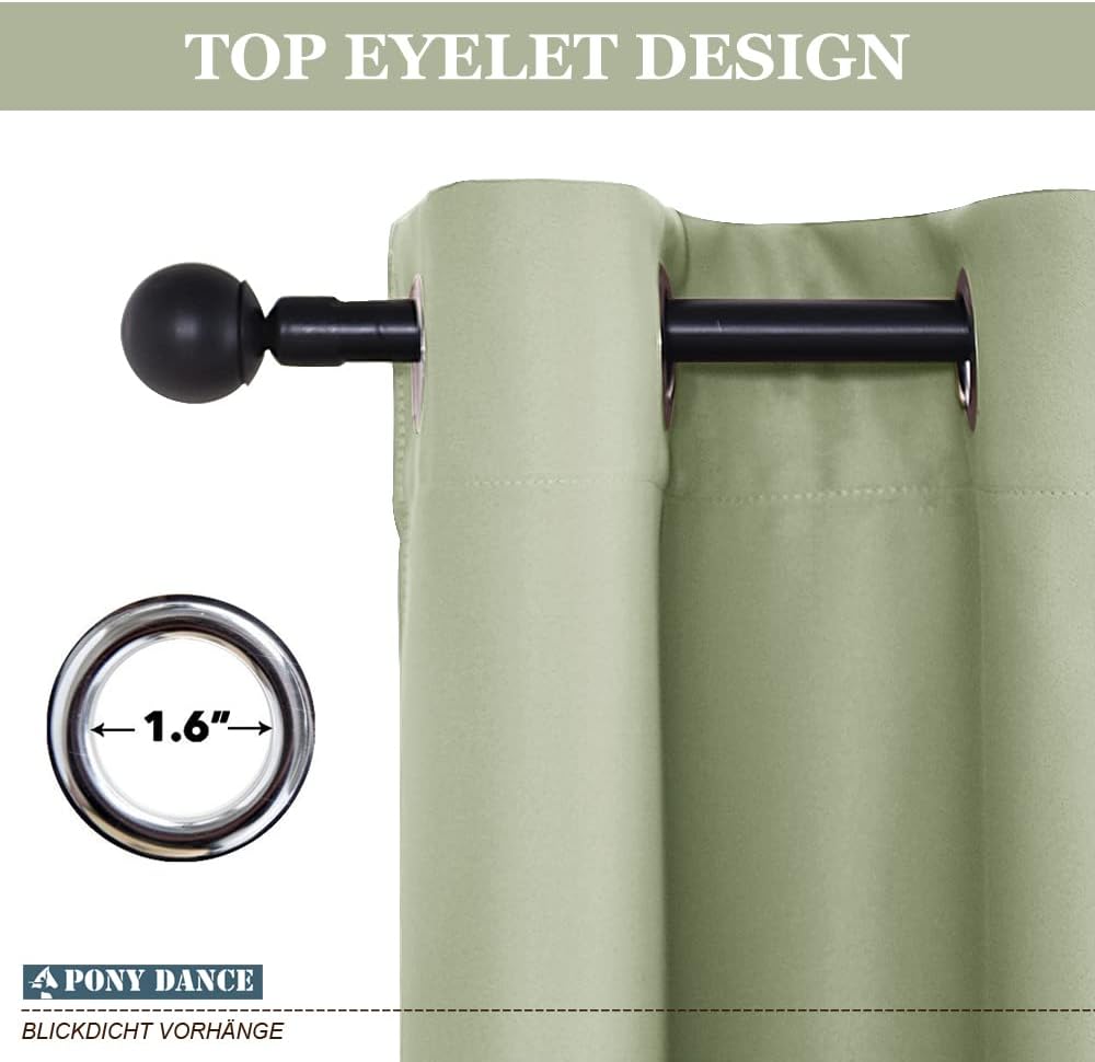 Pony Dance Tende Oscuranti ad Occhiello 140x245 cm - immagine 4