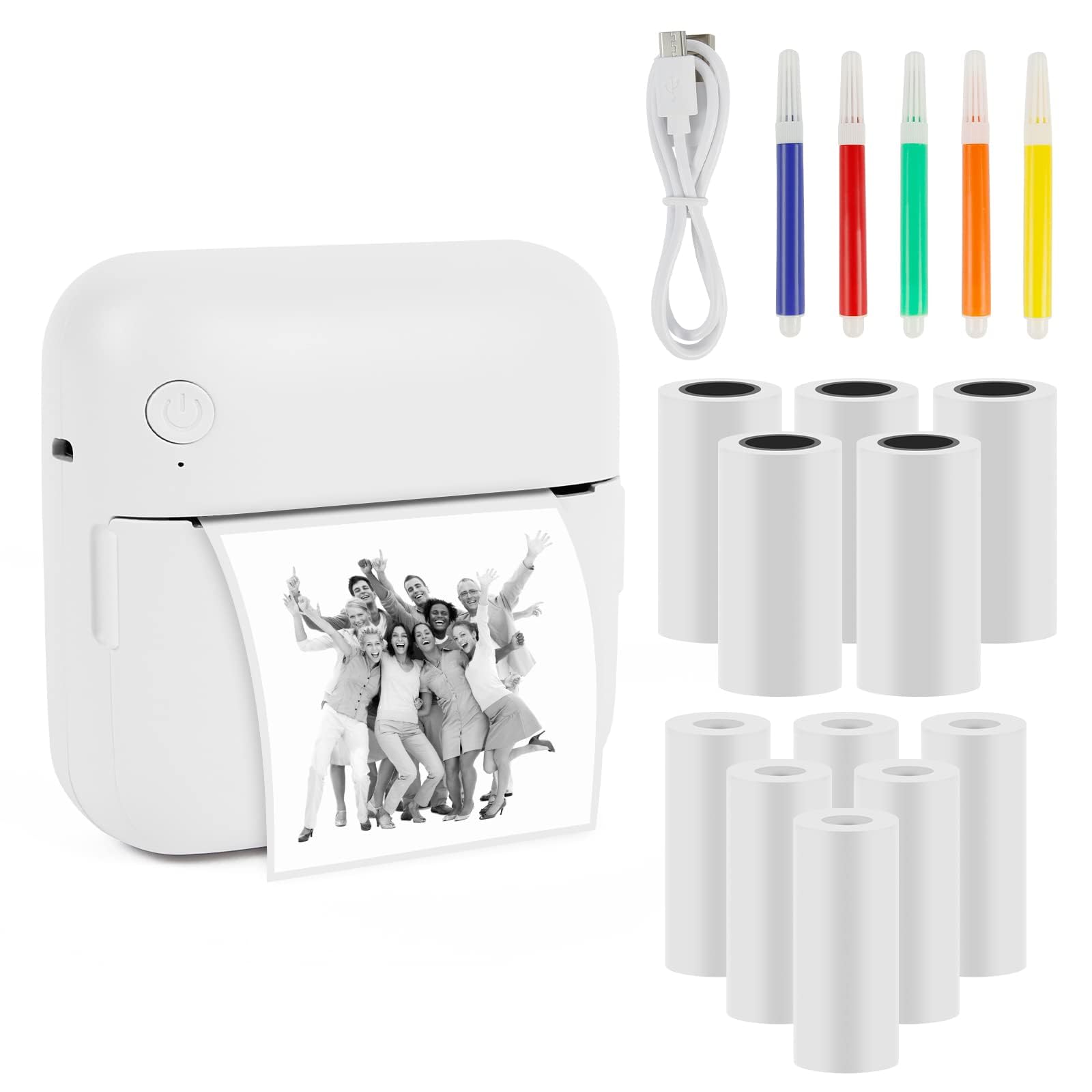 Comius Sharp Mini Stampante Termica Portatile (A) | Velz