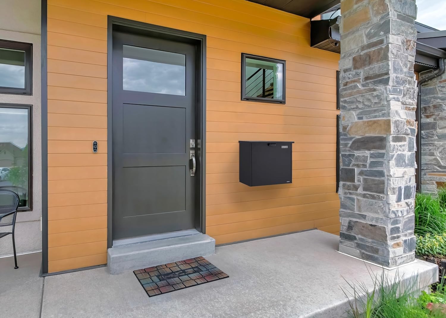 Arregui Bigpack Base Electronic EP2104E Cassetta Postale Pacchi, Nero - immagine 6