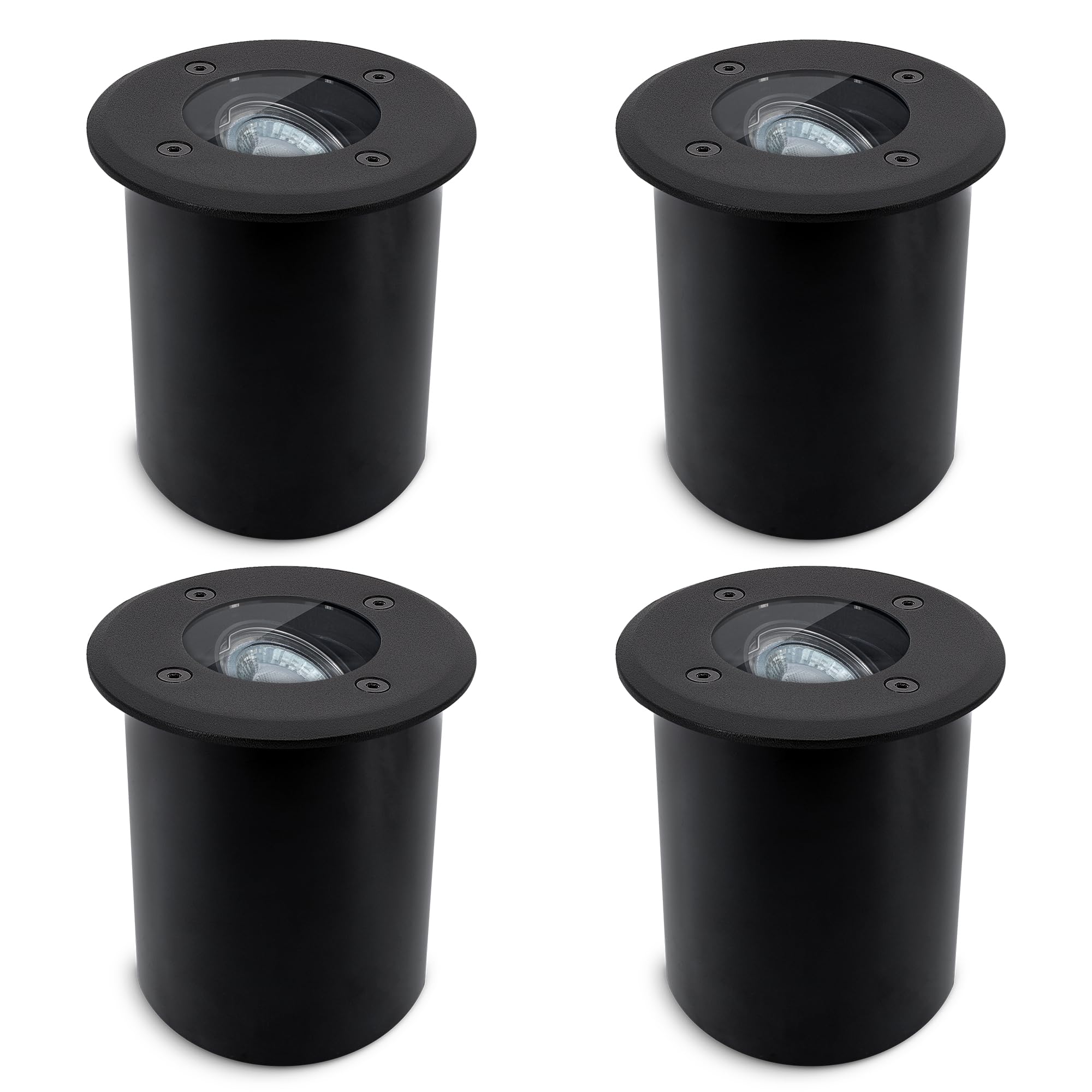 Ssc-luxon JUAVI - Set 4 Faretti da Incasso a Pavimento IP67