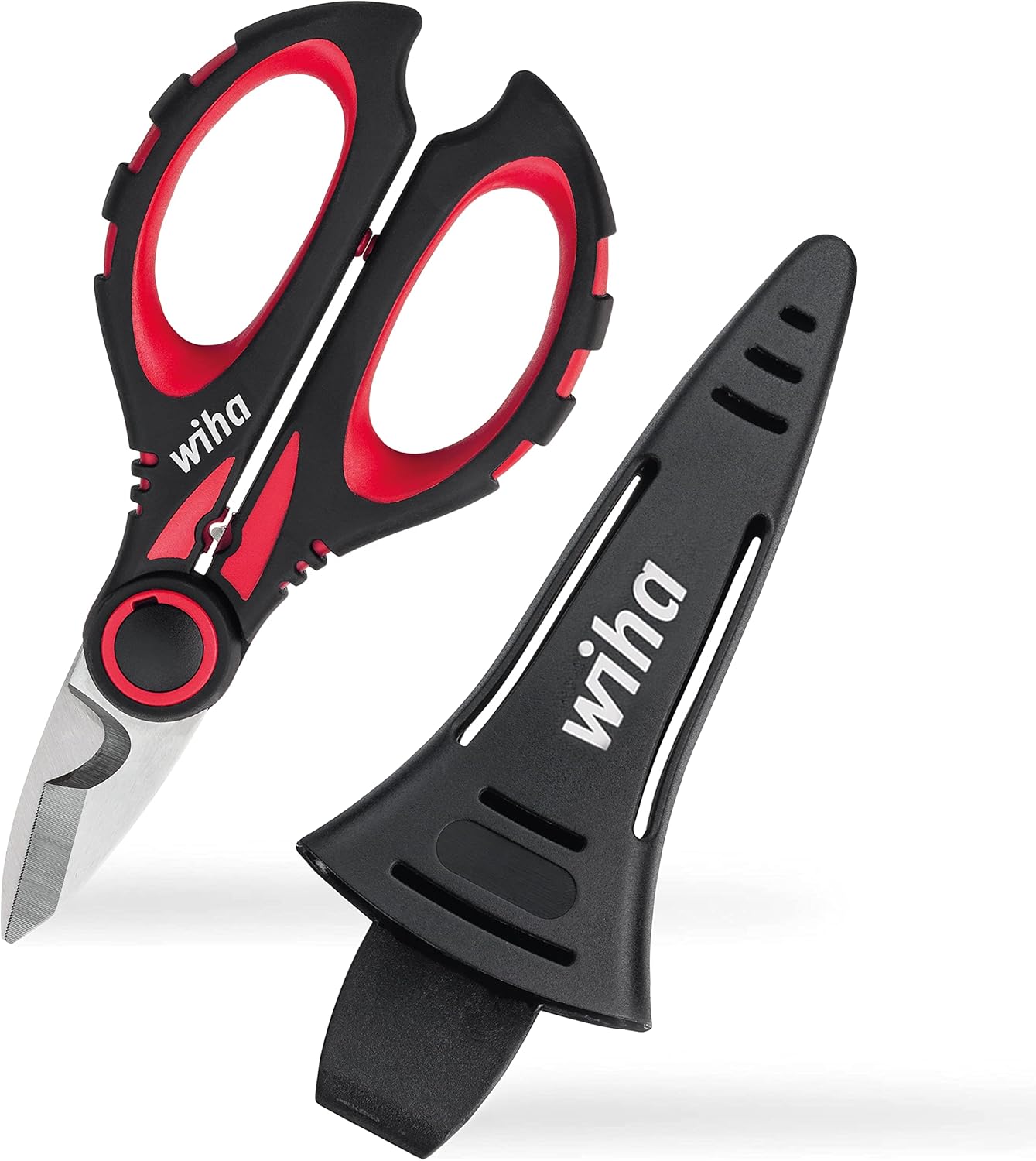 Wiha Tijera profesional con función de crimpado 160 mm (41923)