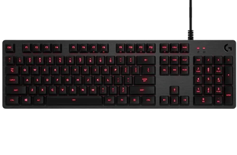 Logitech G413 USB QWERTZ Svizzere Nero