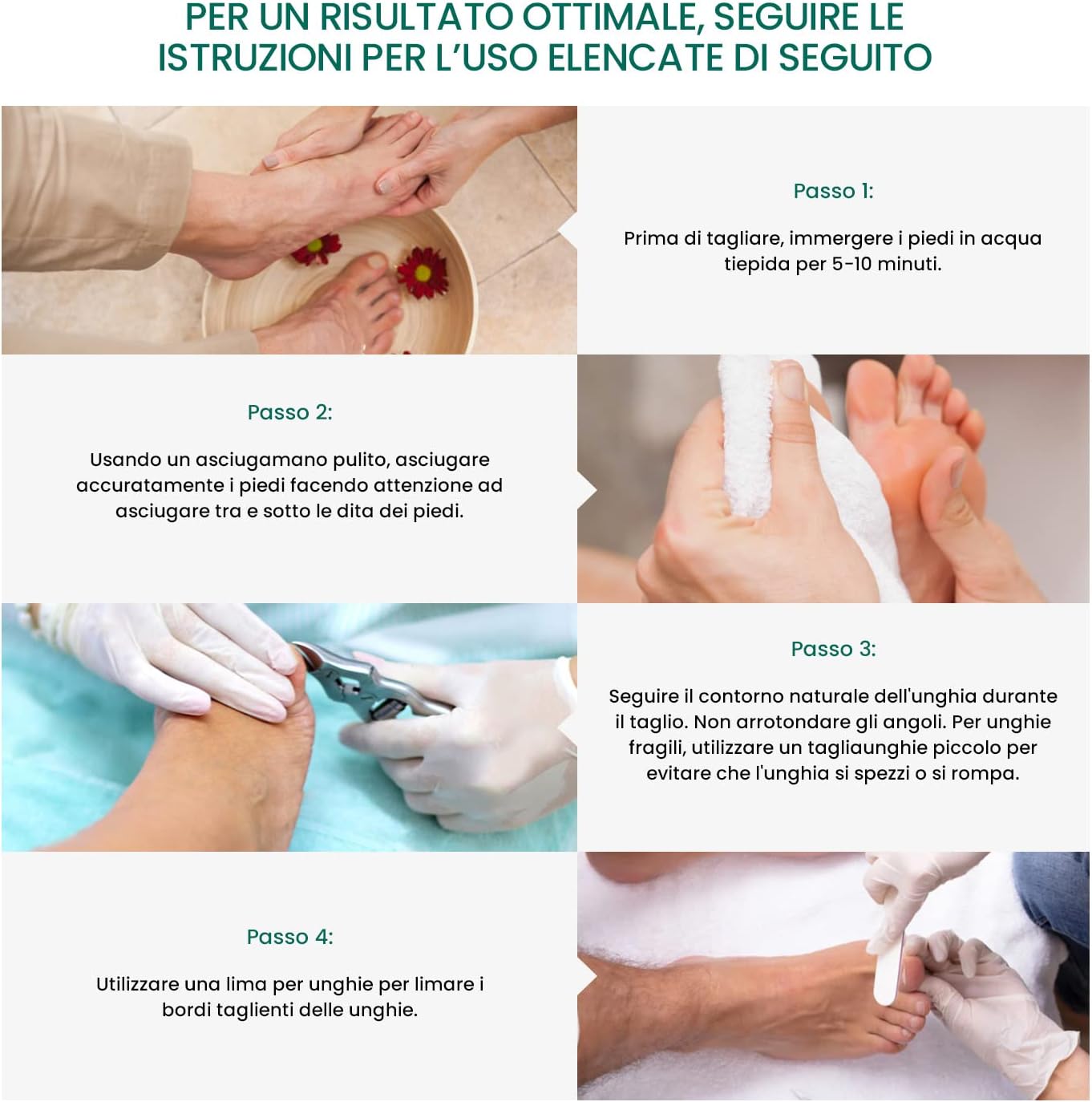 Blizzard Kit 3pz Strumenti Podologia Professionali - immagine 5