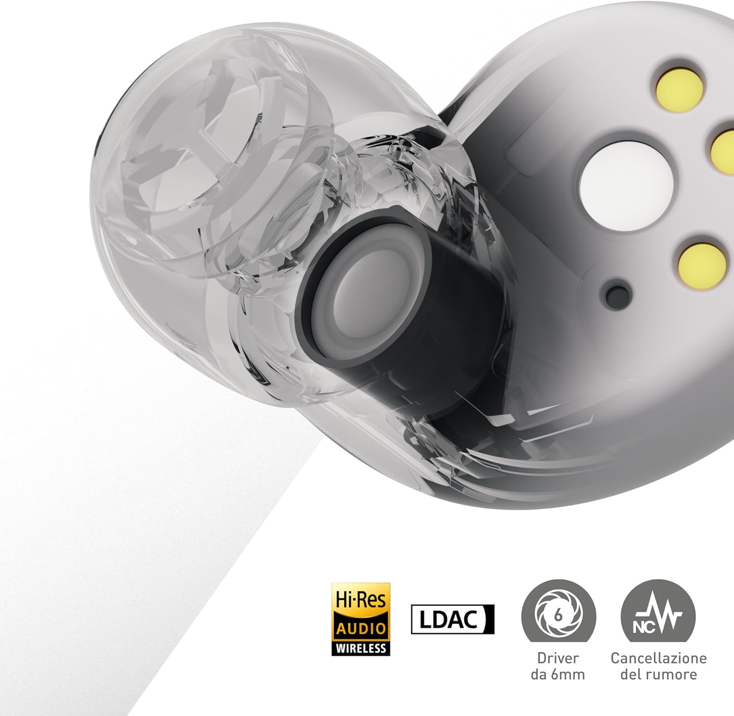 Technics EAH-AZ40M2EK Auricolari Wireless Noise Cancelling, Nero - immagine 7