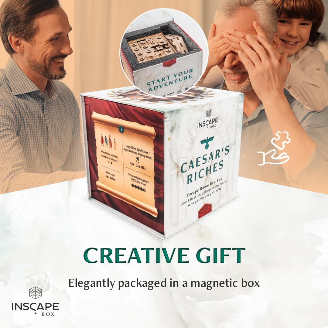 Inscape Scatola Puzzle Caesar´s Riches - Escape Room - immagine 6