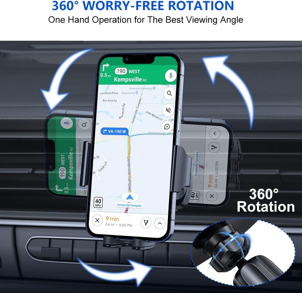 Miracase Porta Cellulare Auto - immagine 3