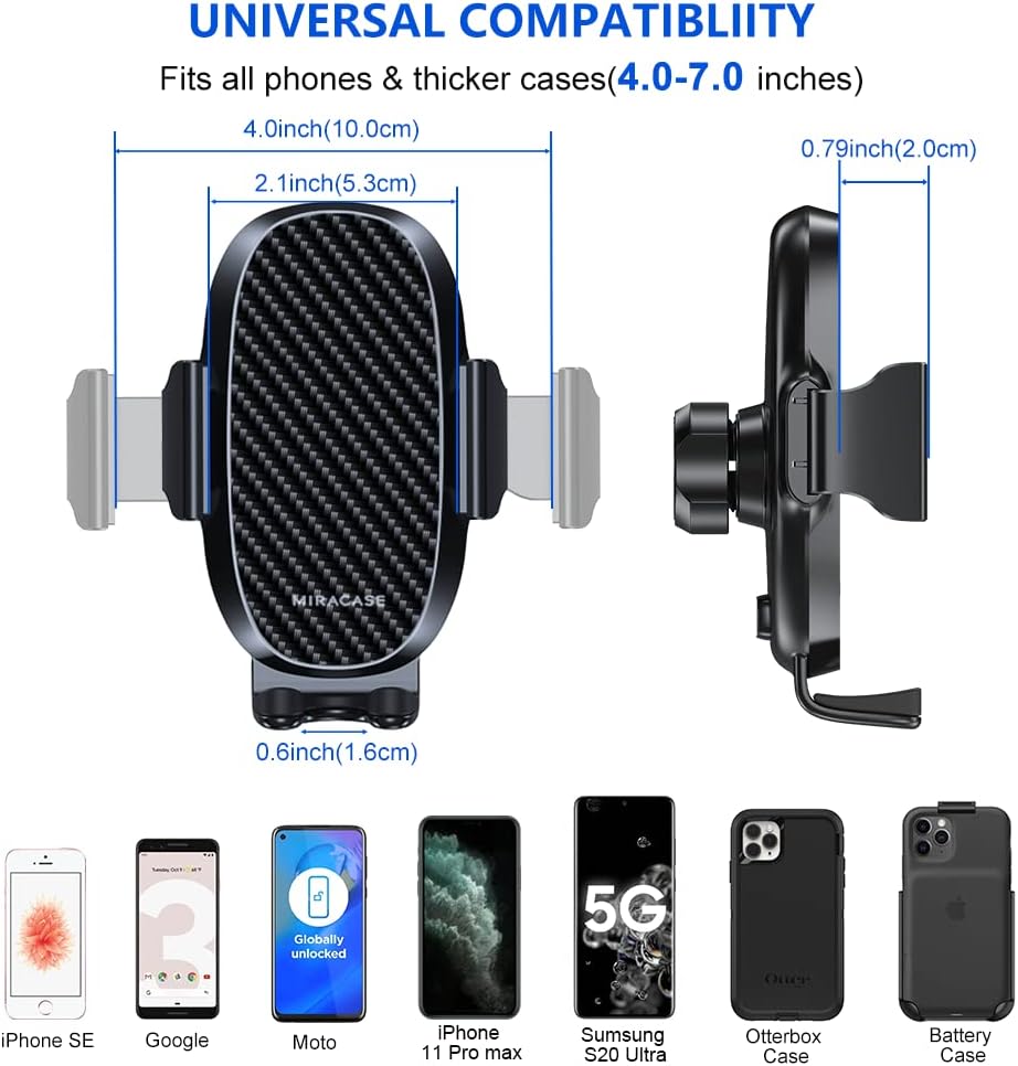 Miracase Porta Cellulare Auto - immagine 4