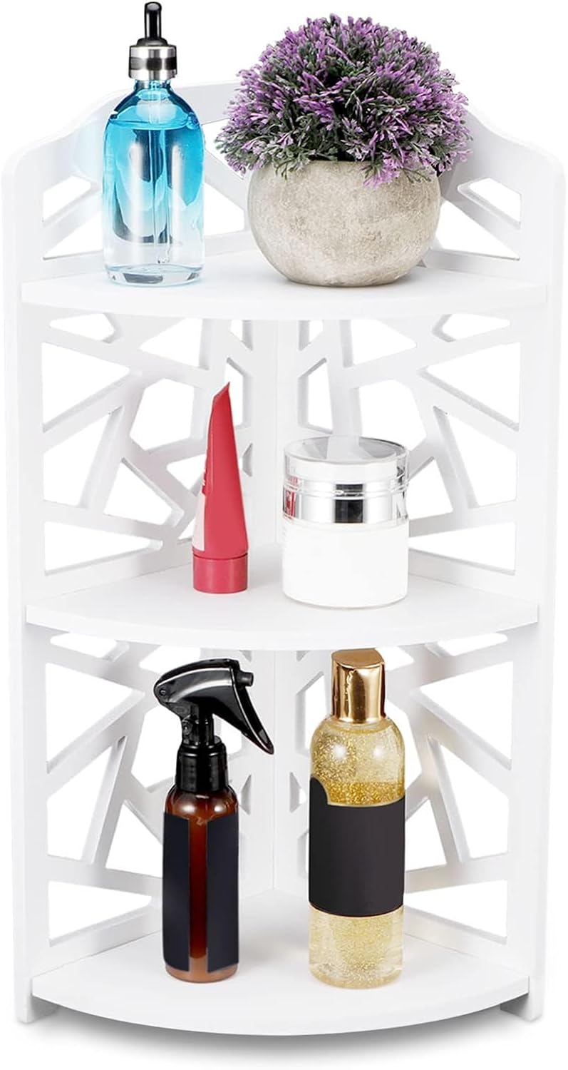 Herchr Mensola Bagno Angolare 3 Livelli - immagine 1