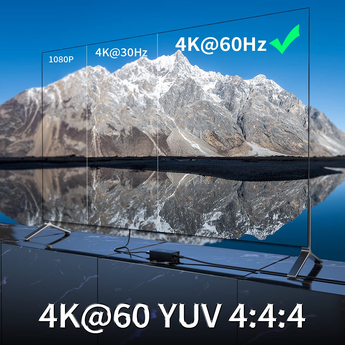 Pwaytek - Extender HDMI 4K Ultra HD 60Hz 50m - immagine 3