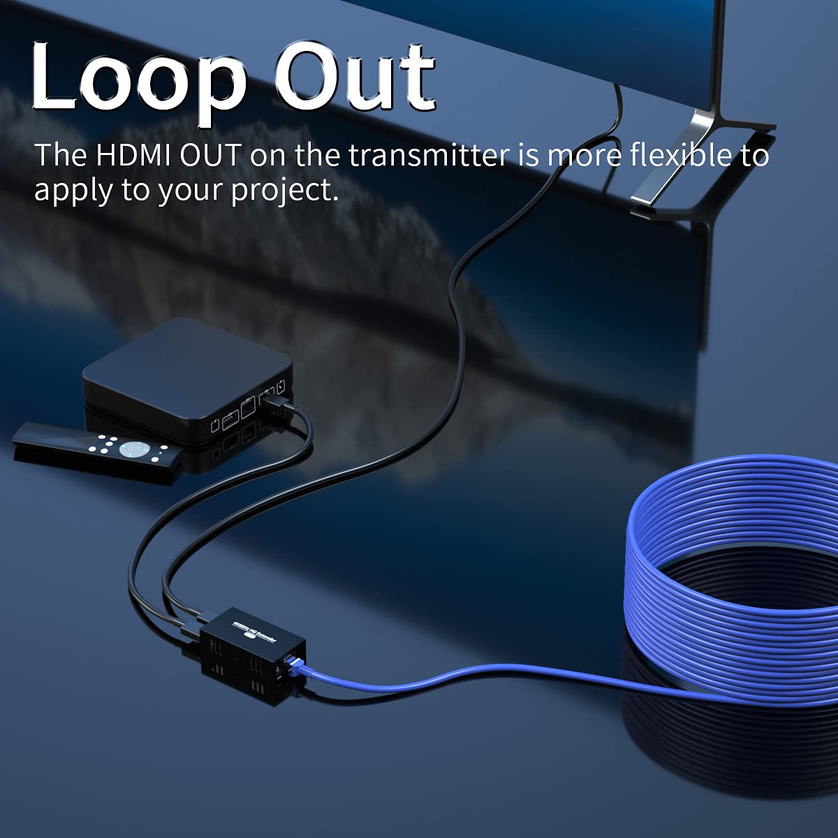 Pwaytek - Extender HDMI 4K Ultra HD 60Hz 50m - immagine 4