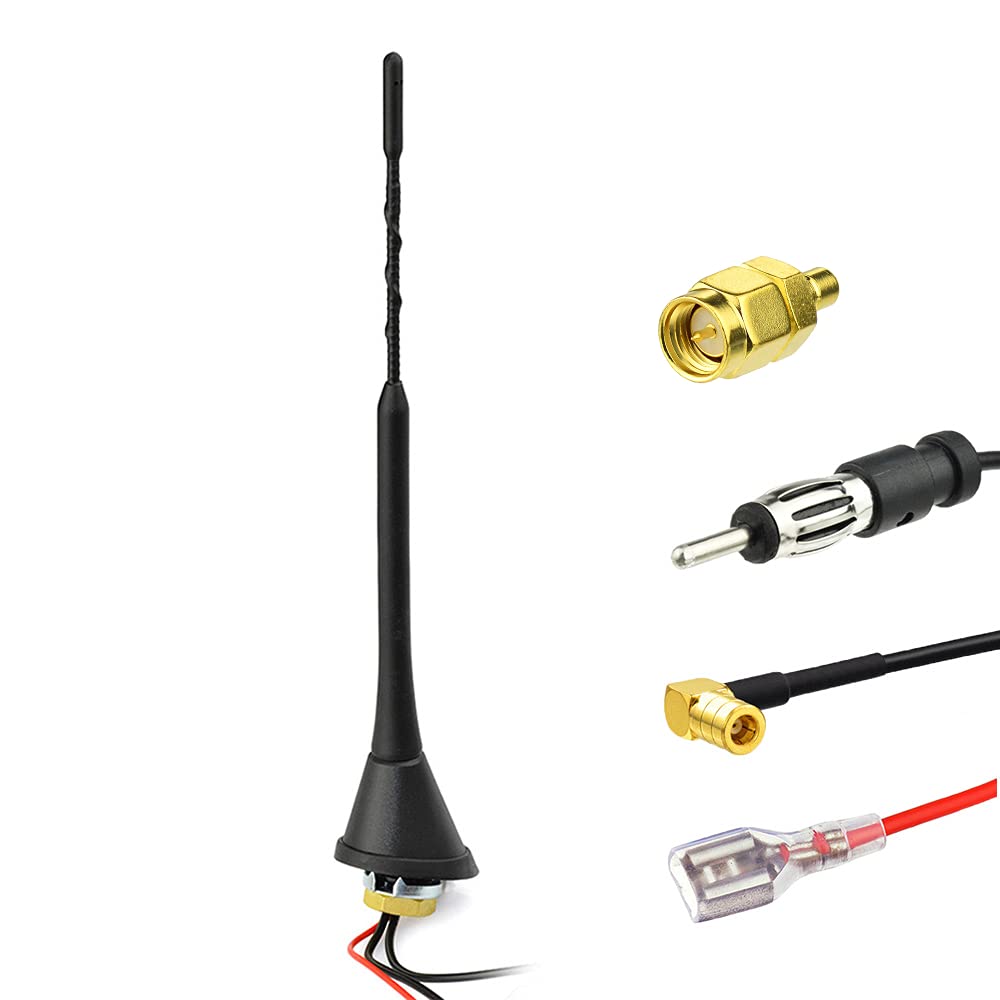 Eightwood DAB/DAB+ Splitter Amplificatore Antenna Auto