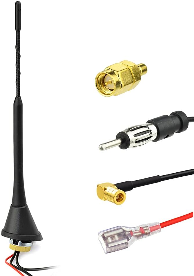 Eightwood DAB/DAB+ Splitter Amplificatore Antenna Auto - immagine 1