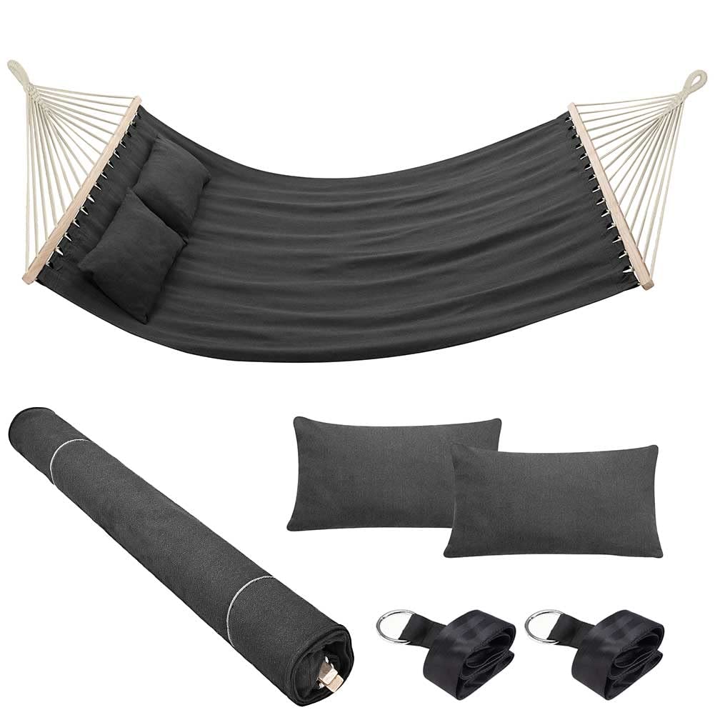 Bakaji Amaca da Giardino Doppia 2 Posti 232x148cm, Antracite