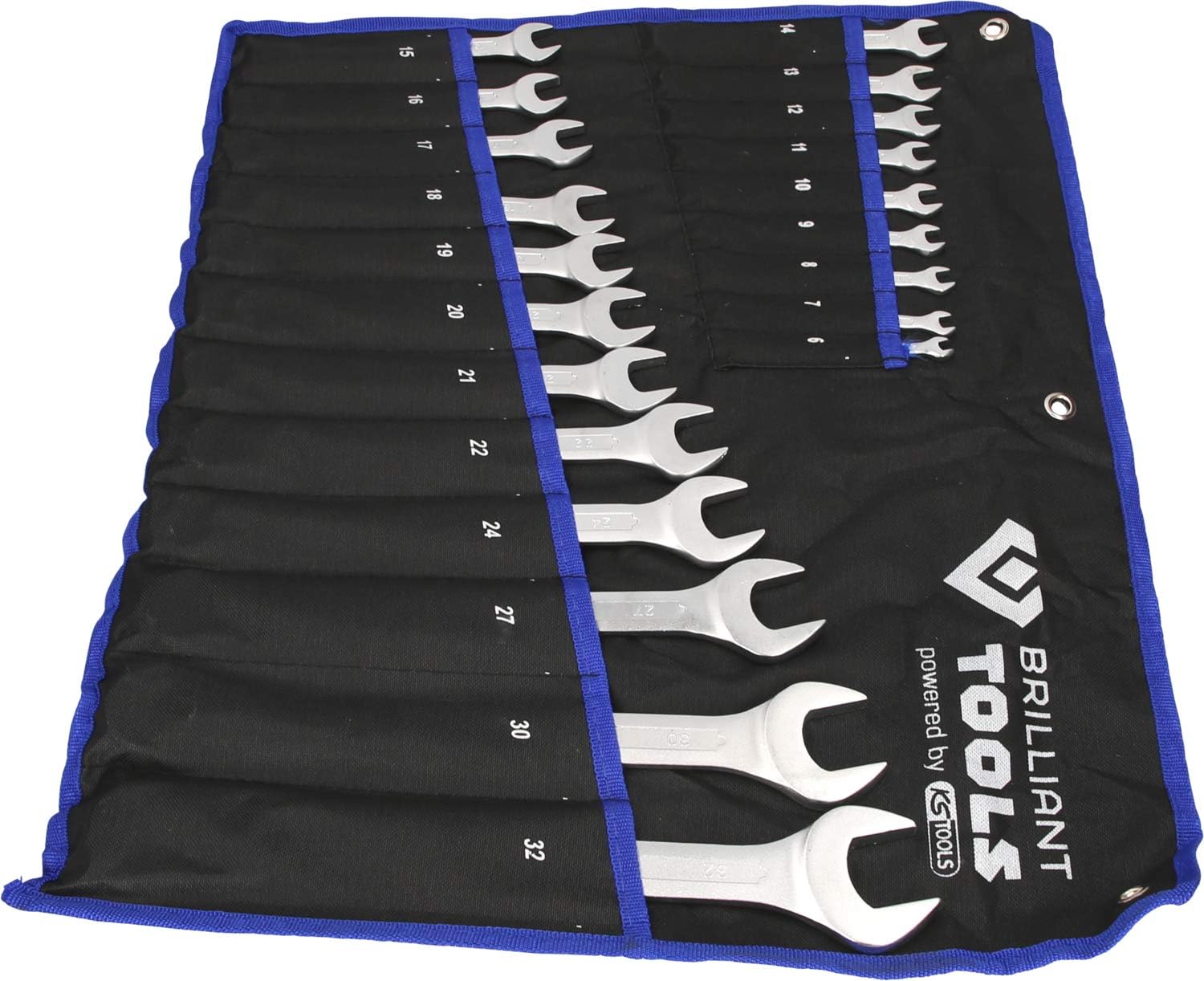 Brilliant Tools Combination wrench set, 21-pcs - immagine 4