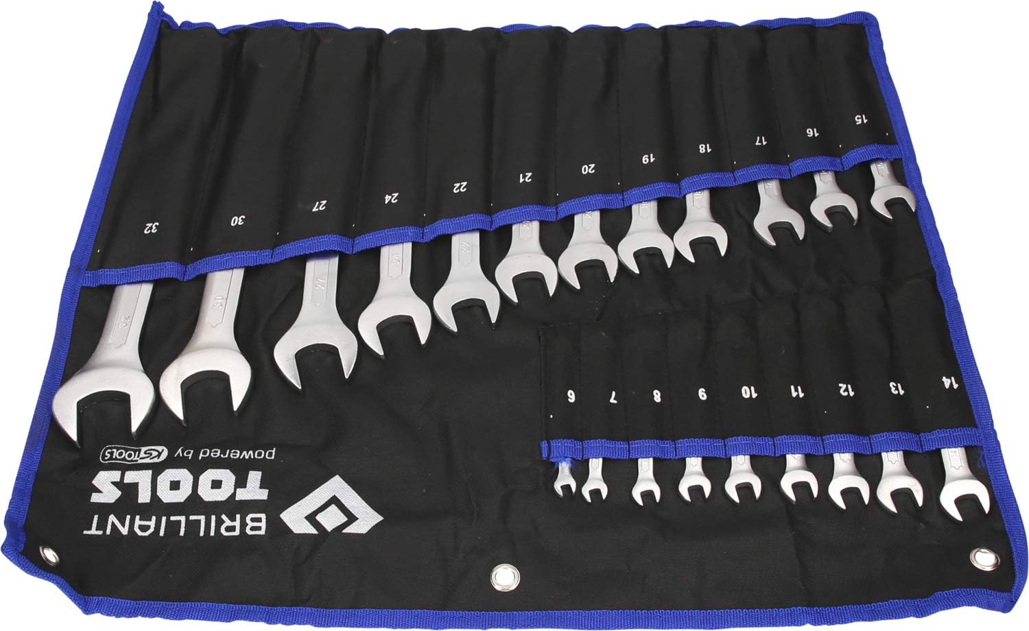 Brilliant Tools Combination wrench set, 21-pcs - immagine 5