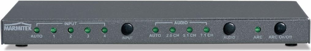 Marmitek Connect 621 UHD 2.0 - HDMI Switch 4K60 con Audio