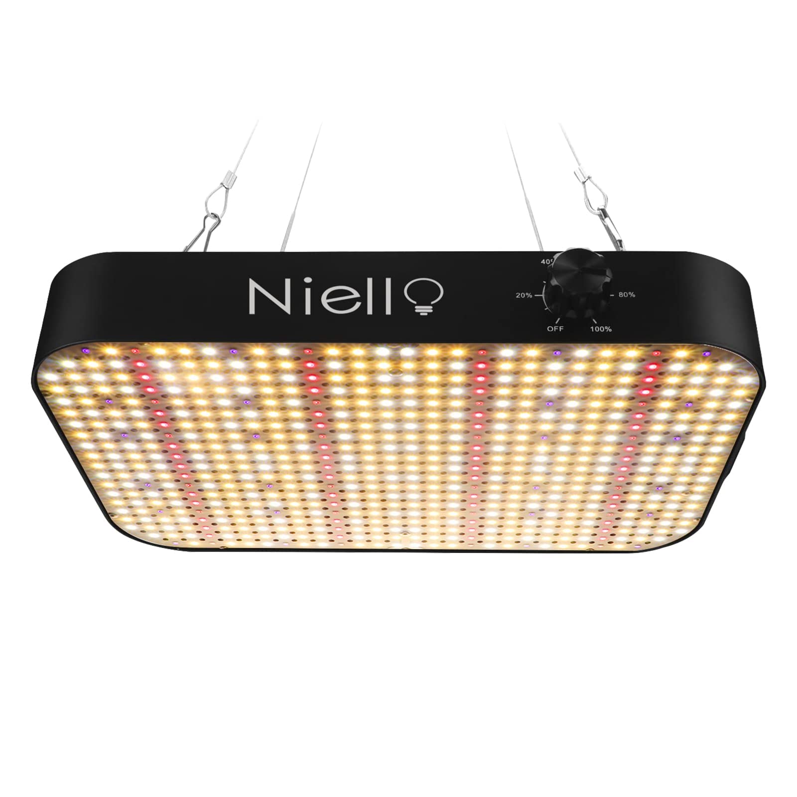 Niello Lampada per Piante a LED 600w Spettro Completo