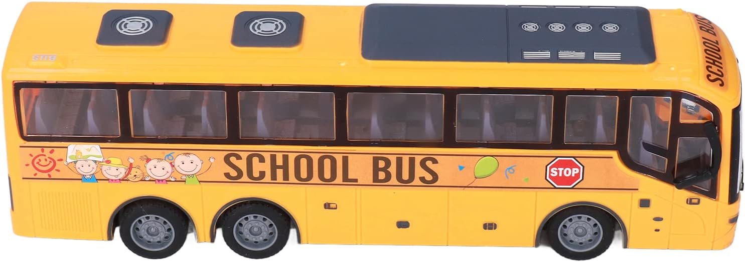 Dilwe Giocattolo Scuolabus RC con Luce - immagine 4