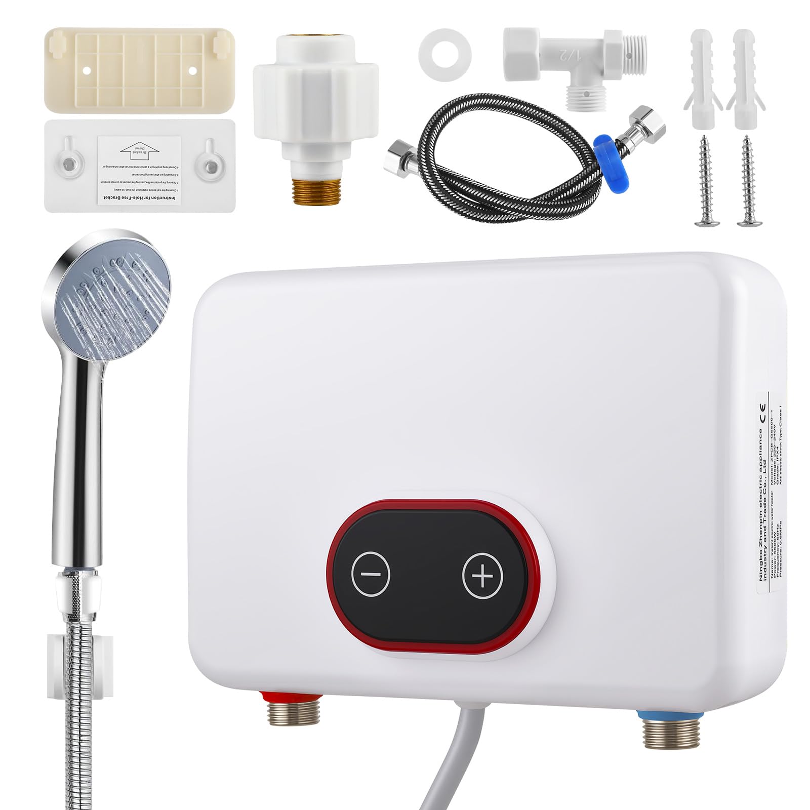 Scaldacqua Istantaneo Elettrico 5,5 kW con Display Digitale