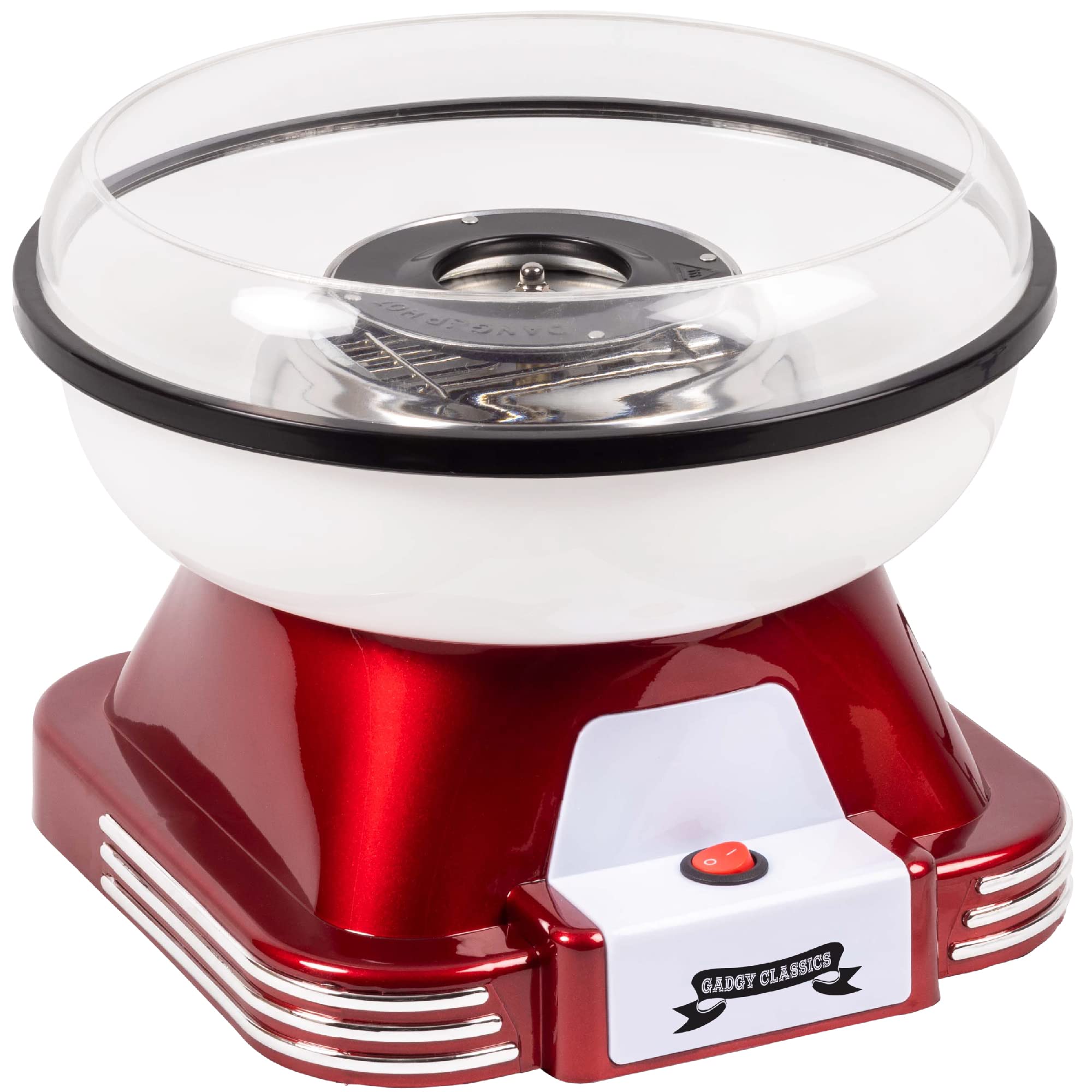 Gadgy Macchina per Zucchero Filato per la Casa, Rosso