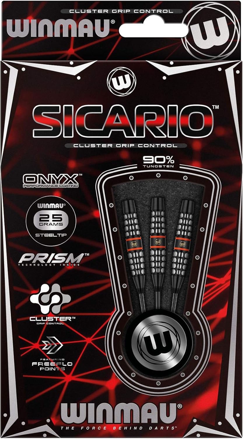 Winmau Sicario 90% Tungsten Darts Set - immagine 3
