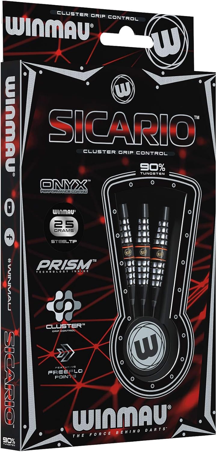 Winmau Sicario 90% Tungsten Darts Set - immagine 6