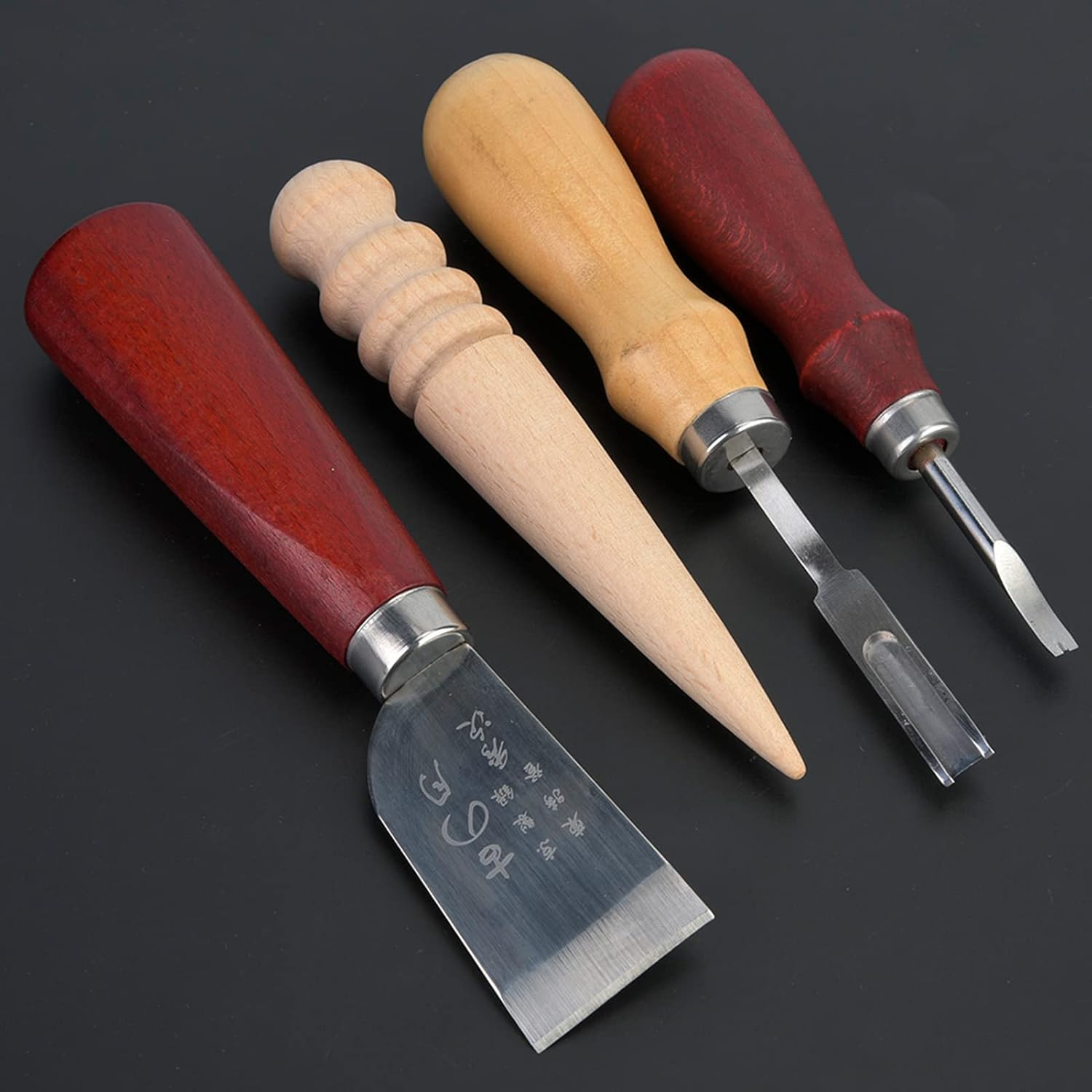 Kit 19Pcs Strumenti Artigianali in Pelle - immagine 5