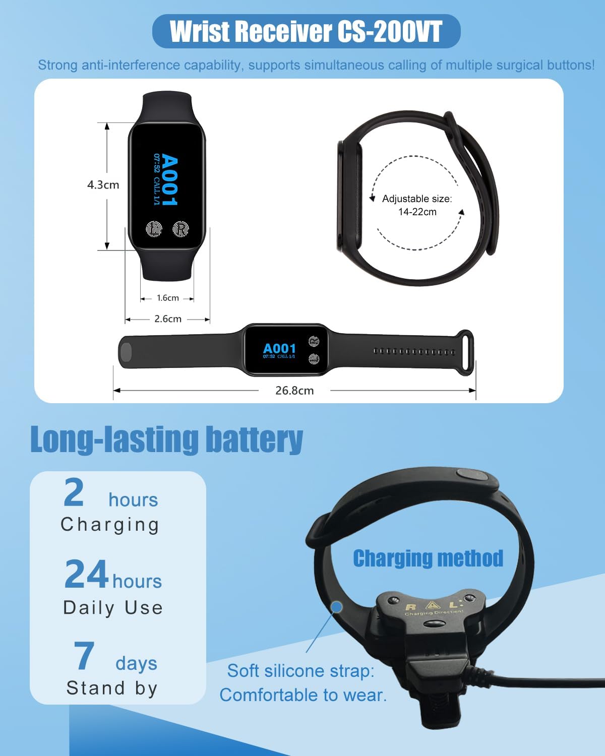 WNKRUN Sistema Cercapersone Ristoranti (1+10) - immagine 4