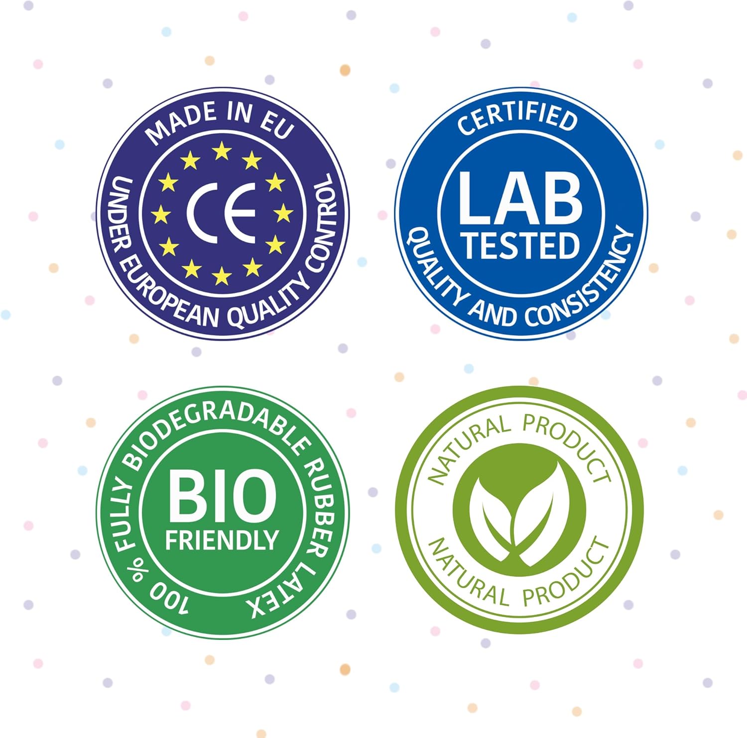 Palloncini Compleanno 100 Pezzi - Lattice Naturale - immagine 7