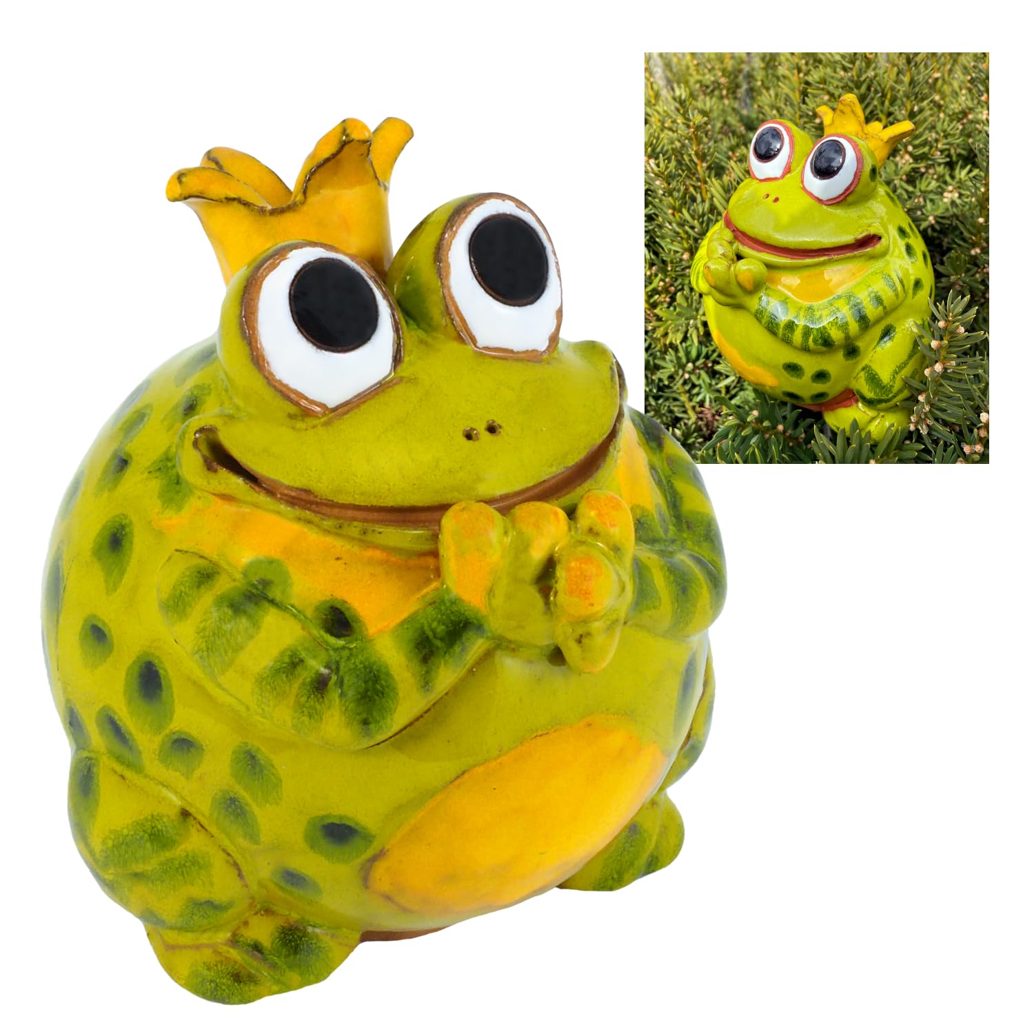 Decorazione da giardino Rana Rana