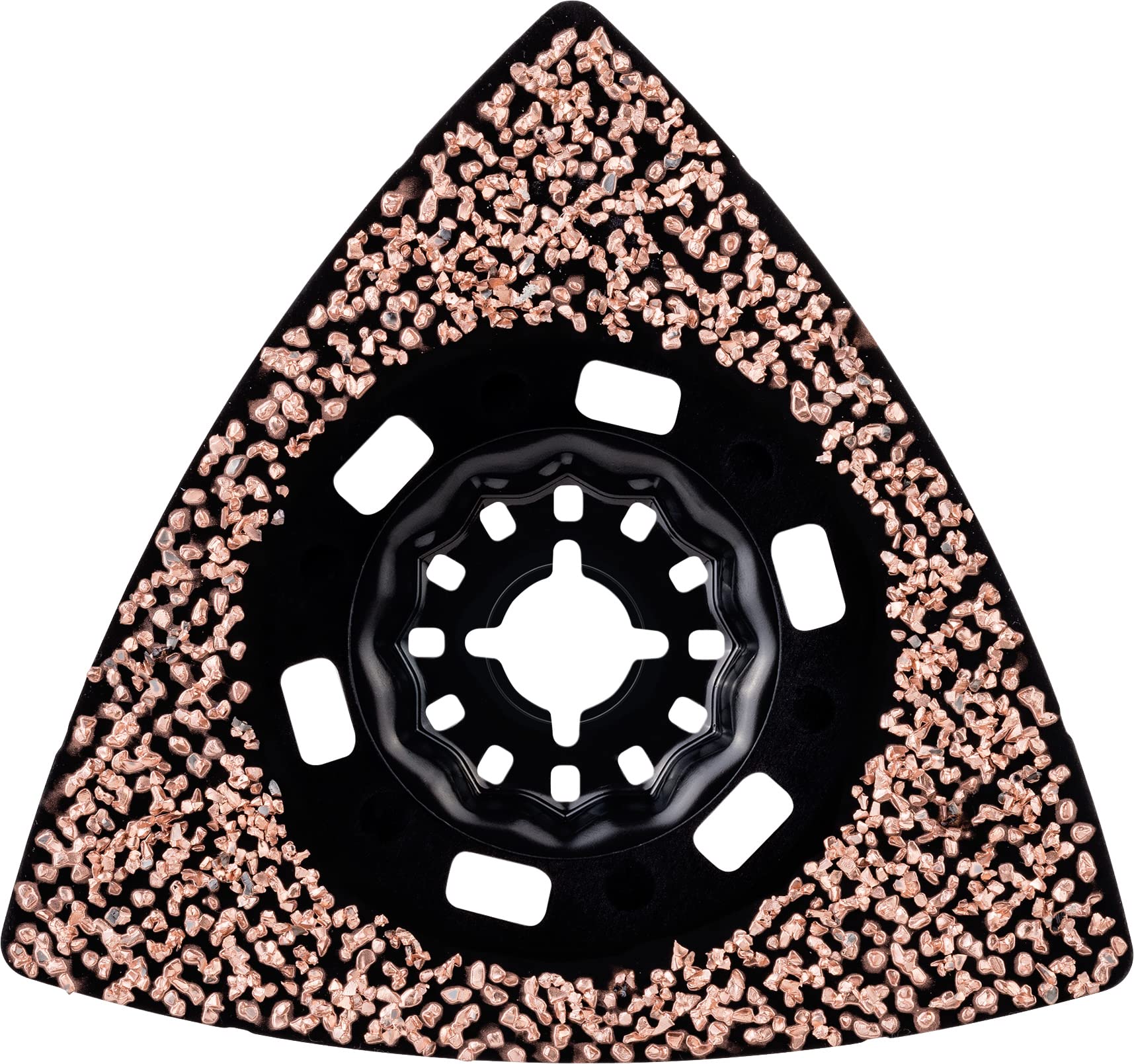 Bosch Professional 10x Lame per utensili multifunzione Expert Sanding Plate AVZ 90 RT2 (per Malta, Ø 90 mm, Grana 20, accessorio Utensile multifunzione)