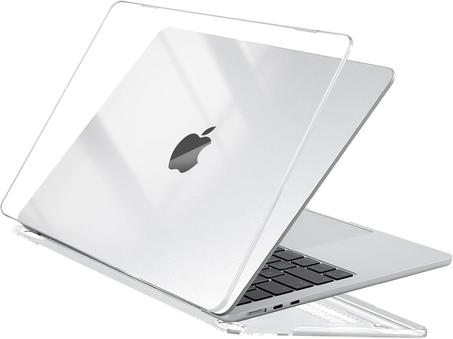 Eoocoo Custodia MacBook Air M4 13,6 Pollici - Cristallo Trasparente - immagine 1