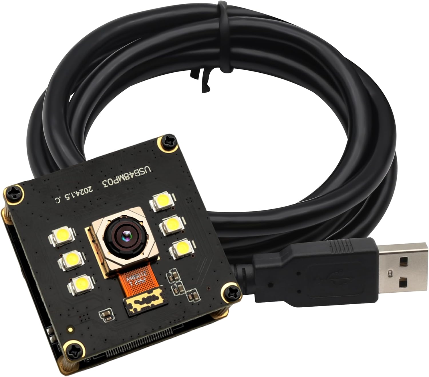 Svpro Modulo Fotocamera USB 48MP con Luce Notturna - immagine 1