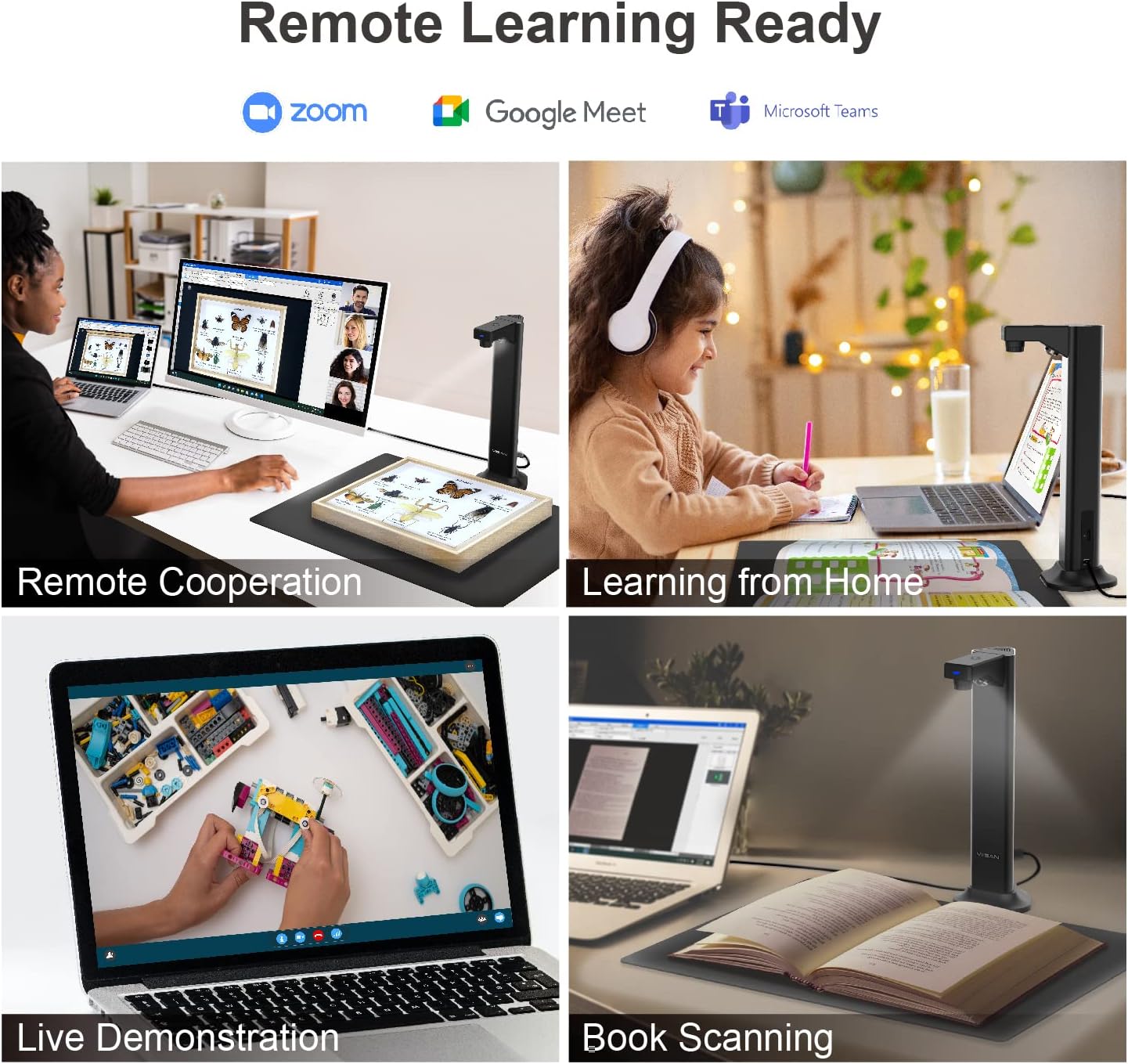 Viisan DL8 Scanner Documenti e Libri A3 13MP - immagine 5