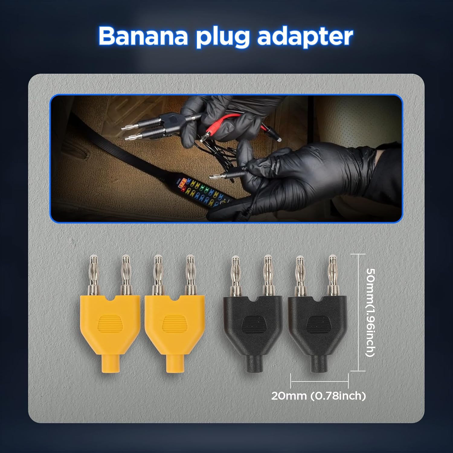 Autool 68 Pezzi Kit Puntali Tester Multimetro - immagine 6