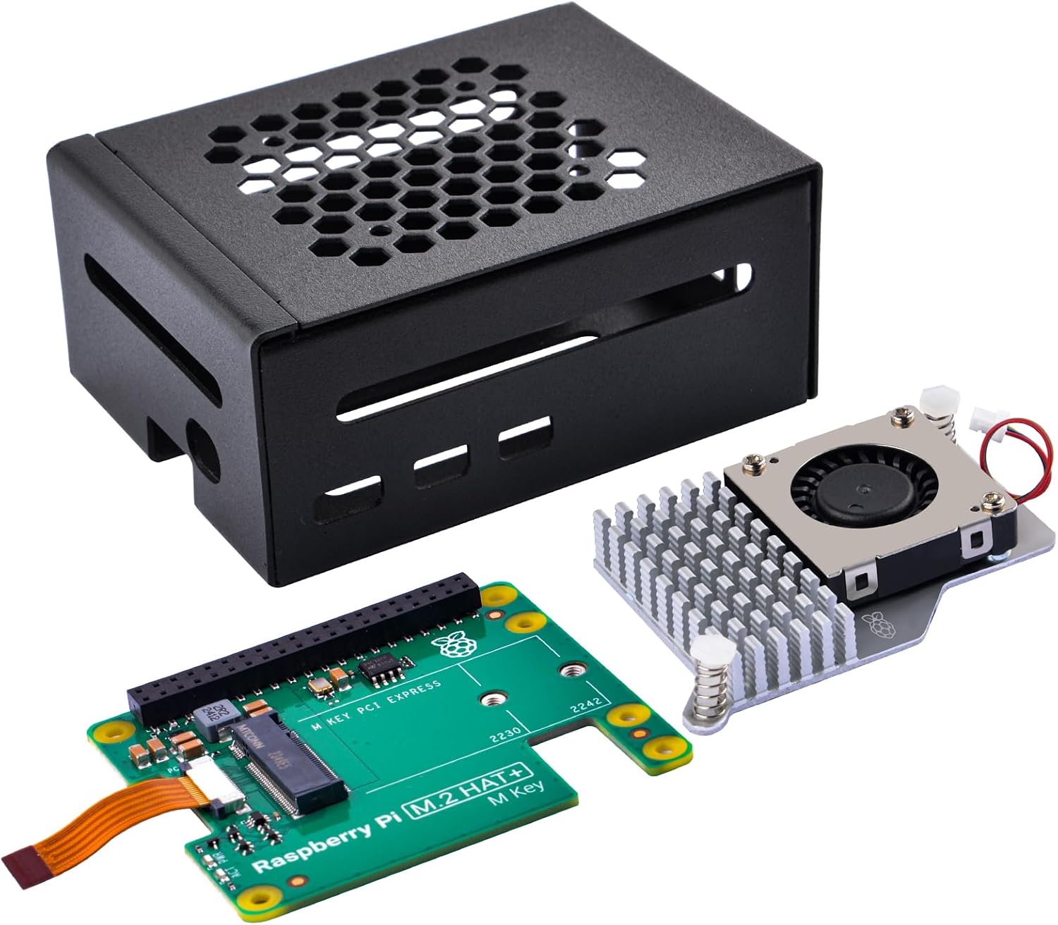 Geeekpi Custodia in Metallo per Raspberry Pi 5 - immagine 1