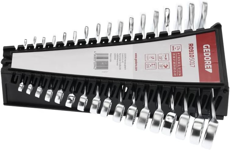 Juego de llaves combinadas, An 6-22 mm, 17 piezas - immagine 2