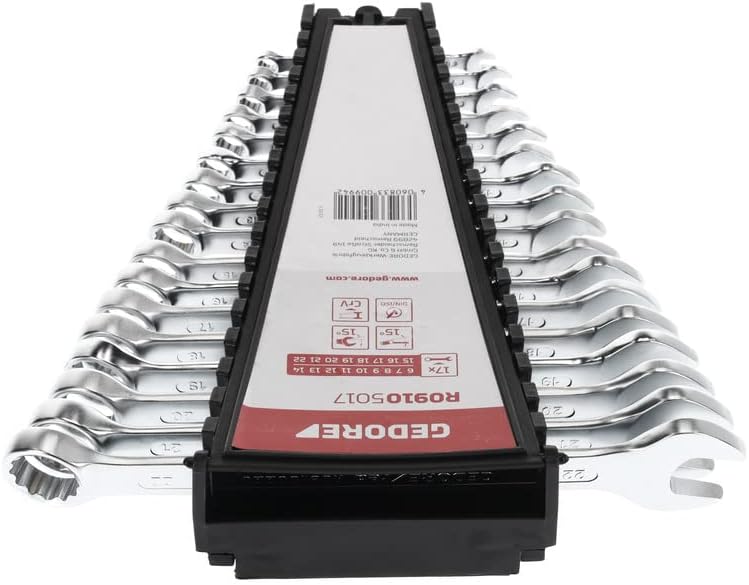 Juego de llaves combinadas, An 6-22 mm, 17 piezas - immagine 3