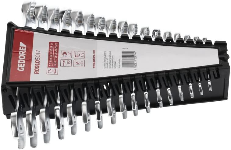 Juego de llaves combinadas, An 6-22 mm, 17 piezas - immagine 4