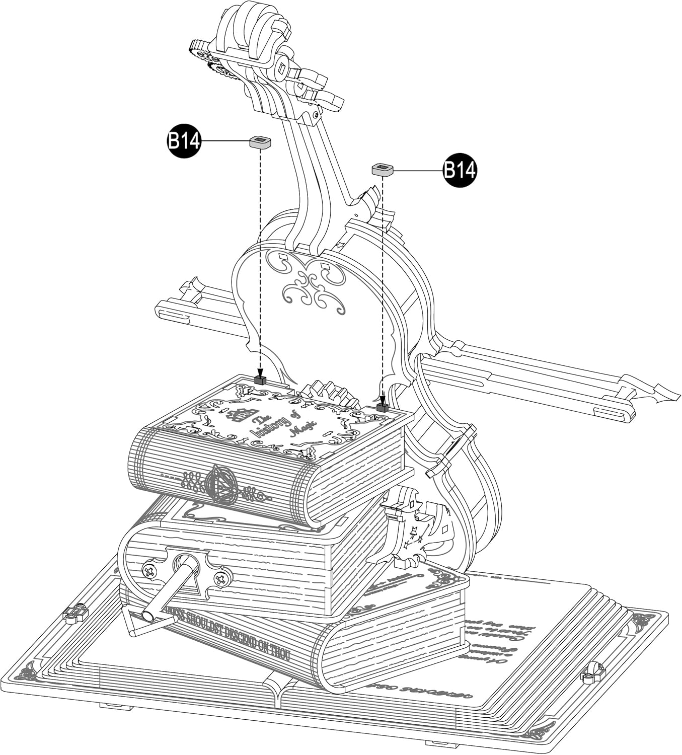 Rokr Magic Violoncello Giocattolo Meccanico - immagine 6