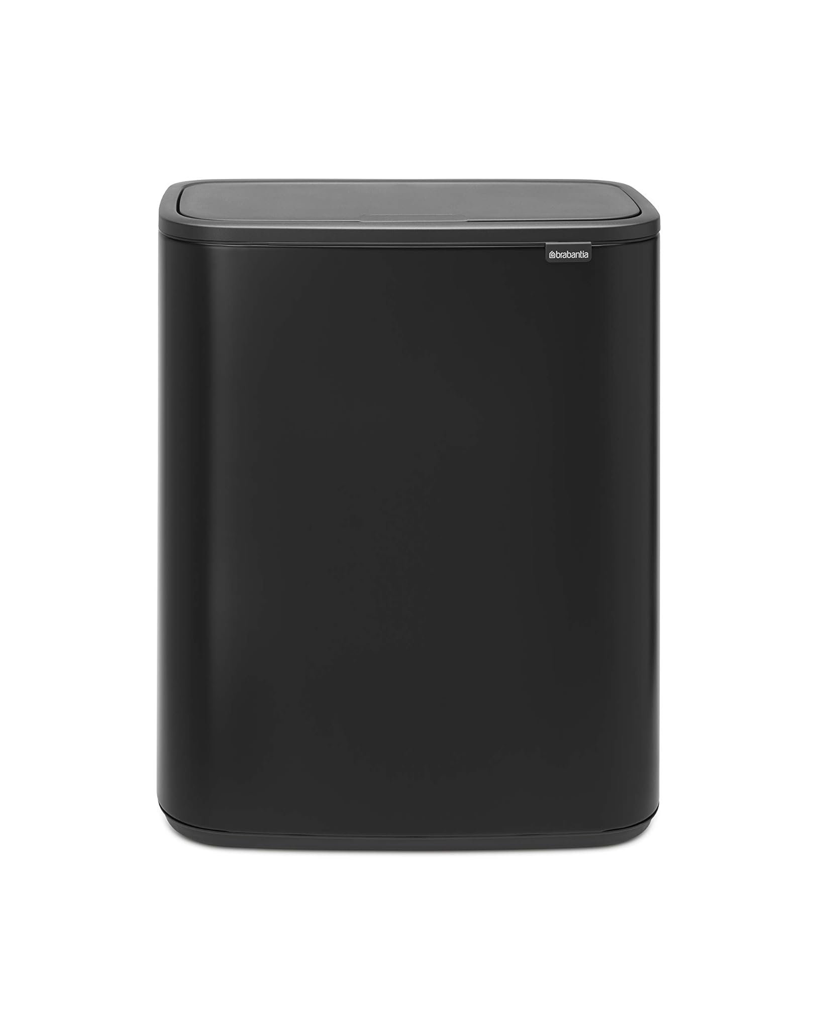 Brabantia Pattumiera, Nero Opaco, 2 x 30 L