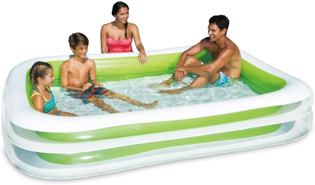 Summer Waves Piscina Gonfiabile Rettangolare