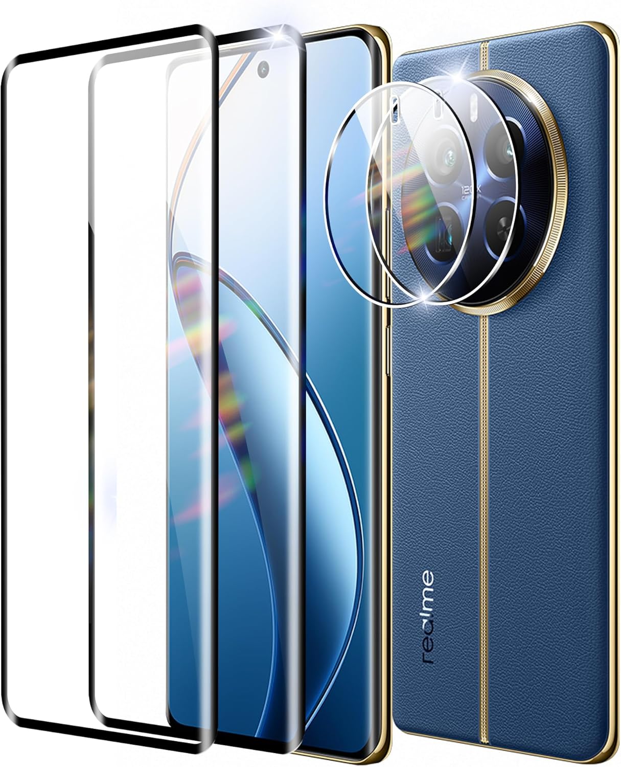 2+2 pezzi per Realme 12 Pro/Pro Plus Vetro Temperato - immagine 1