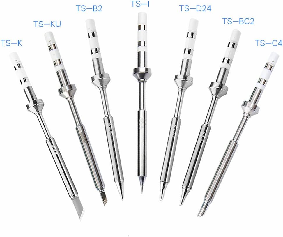 Punte di Ricambio per Saldatore TS100 (7 pezzi) - immagine 3