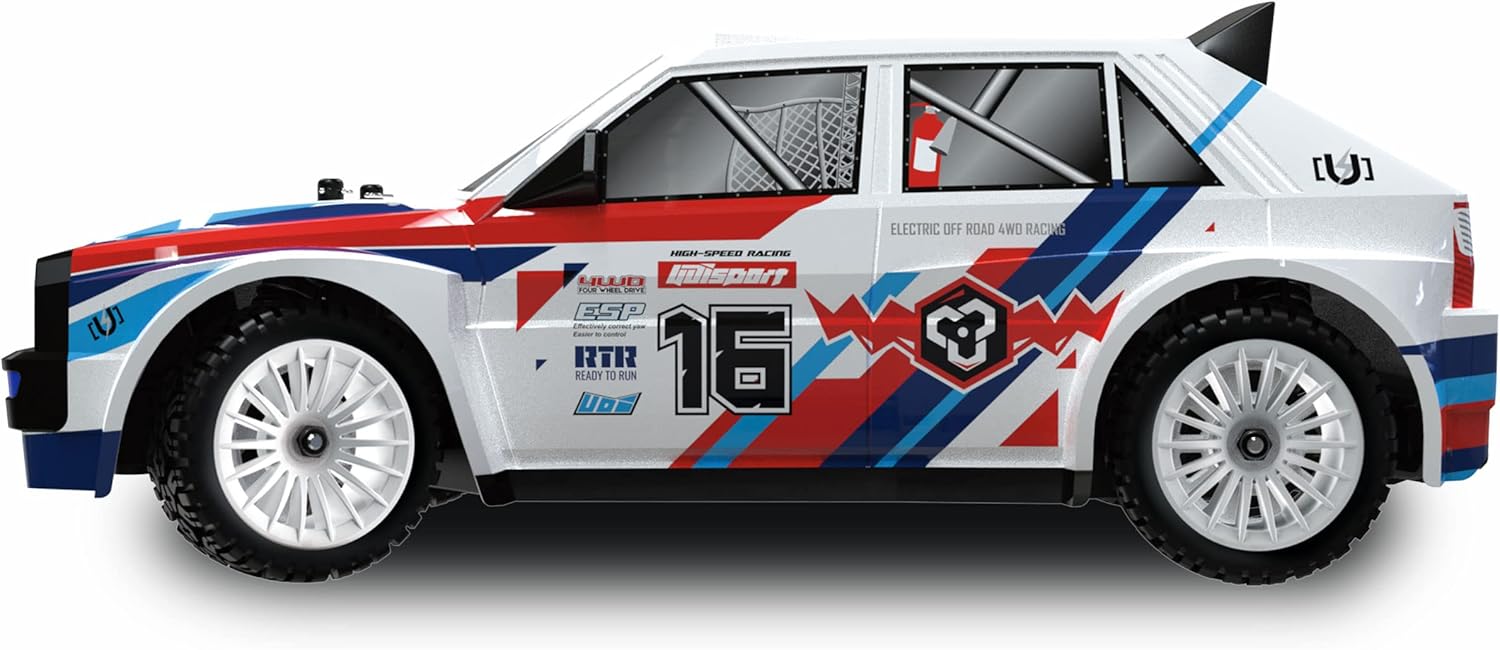 Amewi LR16-Pro Rally Drift veicolo brushless 4WD 1:16 RTR RC telecomandato - immagine 2