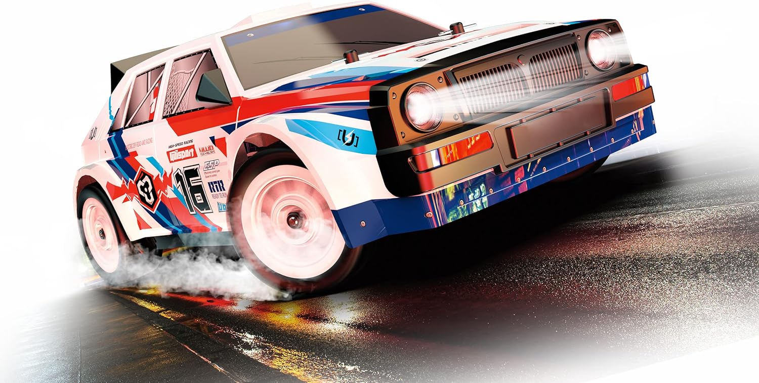 Amewi LR16-Pro Rally Drift veicolo brushless 4WD 1:16 RTR RC telecomandato - immagine 3