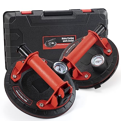 Levantador de Ventosa 8 Pollici con Pompa (2 pz)