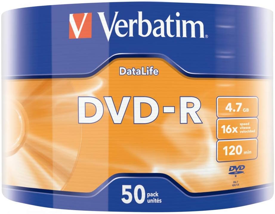 Verbatim Dvd-R Data Life 4.7GB 16X - immagine 2